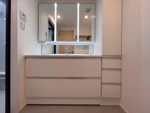 【神奈川県/茅ヶ崎市緑が浜】ライオンズマンション茅ヶ崎グランコースト 洗面所