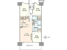【神奈川県/藤沢市羽鳥】プレミスト湘南辻堂 フォレストフェイス 間取り図