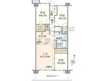 【神奈川県/平塚市袖ケ浜】オハナ平塚袖ヶ浜 間取り図