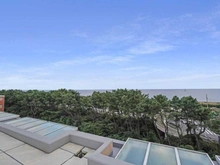 【神奈川県/平塚市龍城ケ丘】グレーシア湘南平塚海岸 眺望：オーシャンビューテラスから南東側(ズーム無)