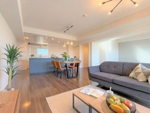 【神奈川県/藤沢市鵠沼海岸】クリオ鵠沼海岸 リビング・ダイニング：※家具調度品等は販売価格に含まれておりません