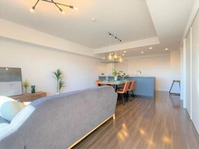 【神奈川県/藤沢市鵠沼海岸】クリオ鵠沼海岸 リビング・ダイニング