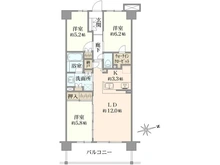 【神奈川県/茅ヶ崎市鶴が台】オハナ茅ヶ崎 間取り図