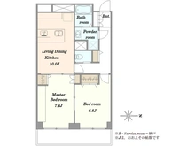 【東京都/新宿区西新宿】アイタウン・レピア 間取り図