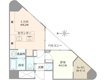 【東京都/渋谷区千駄ヶ谷】GSハイム新宿南口 間取り図