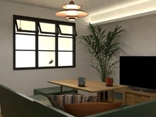 【東京都/渋谷区幡ヶ谷】秀和幡ヶ谷レジデンス 室内完成予想図：内装完成予想図に掲載されている、家具調度品等は価格に含まれません。