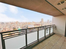 【東京都/新宿区富久町】富久クロスコンフォートタワー バルコニー