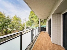 【東京都/新宿区下落合】バウス目白御留山 バルコニー