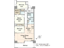 【東京都/新宿区下落合】バウス目白御留山 間取り図