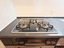 【東京都/新宿区北新宿】アゼリアテラス新宿 キッチン：三口コンロ