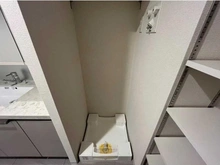 【東京都/港区芝浦】キャピタルマークタワー 洗面室：洗濯機置き場