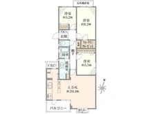 【東京都/新宿区北新宿】サンハイツ北新宿 間取り図