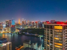 【東京都/中央区勝どき】THE TOKYO TOWERS MID TOWER 東京タワーズ 眺望：ズームなし