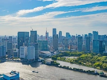 【東京都/中央区勝どき】THE TOKYO TOWERS MID TOWER 東京タワーズ 眺望：ズームあり