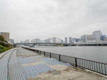 【東京都/中央区勝どき】THE TOKYO TOWERS MID TOWER 東京タワーズ  周辺の街並み（現地より約400m）