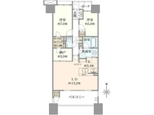 【東京都/港区白金】プレイス白金ブライトレジデンス 間取り図