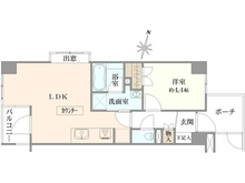 【東京都/渋谷区代々木】ザ・パームス代々木 間取り図