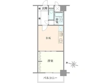 【東京都/新宿区西新宿】ハイネスロフティー  間取り図