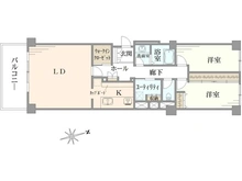 【東京都/新宿区下落合】目白パークマンション 間取り図