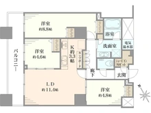 【東京都/新宿区西新宿】ザ・パークハウス西新宿タワー60 間取り図