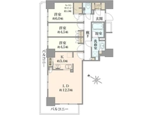【東京都/北区堀船】王子飛鳥山ザ・ファーストタワー＆レジデンス タワー棟 間取り図