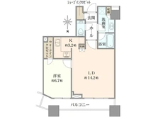 【東京都/新宿区西新宿】コンシェリア西新宿TOWER’S WEST 間取り図