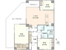 【東京都/渋谷区幡ヶ谷】ロムルスコート幡ヶ谷 間取り図
