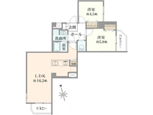 【東京都/新宿区余丁町】余丁町サンハイツ 間取り図
