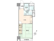 【東京都/渋谷区幡ヶ谷】幡ヶ谷ゴールデンマンション 間取り図