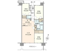【東京都/世田谷区千歳台】プラウド世田谷千歳台 間取り図