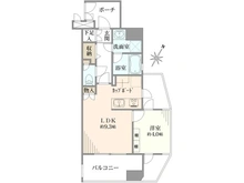 【東京都/渋谷区恵比寿】ライオンズシティ恵比寿 間取り図