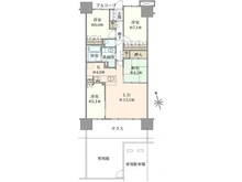 【千葉県/習志野市東習志野】ユトリシア五番街 間取り図