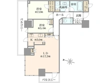 【東京都/新宿区西新宿】パークタワー西新宿 間取り図