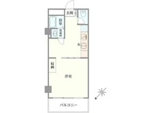 【東京都/新宿区西新宿】サンローゼ新宿 間取り図