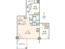 【東京都/練馬区北町】ユアコート練馬北町 間取り図
