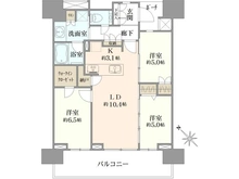 【東京都/杉並区上高井戸】プラウド杉並高井戸サウス 間取り図