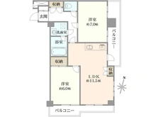 【東京都/新宿区西新宿】新宿セントビラ永谷 間取り図