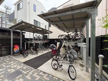 【東京都/中野区東中野】パークホームズ東中野 駐輪場