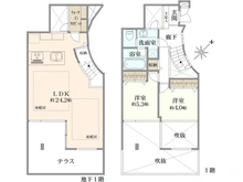 【東京都/渋谷区神宮前】エクセラージュ神宮前 間取り図