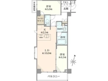 【東京都/新宿区北新宿】ガーラ・ヒルズ新宿 間取り図