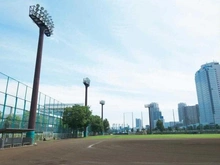 【東京都/中央区晴海】晴海アイランドトリトンスクエアビュータワー 1号棟 月島総合運動場（現地より約180m）：