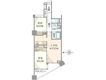 【東京都/新宿区内藤町】ジェイパーク御苑内藤町 間取り図