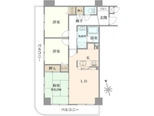 【東京都/足立区宮城】リリード田端北 間取り図