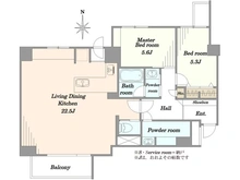 【東京都/港区南青山】南青山パークマンション 間取り図