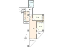 【東京都/渋谷区代々木】東高代々木ペアシティ A棟 間取り図