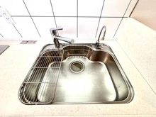 【東京都/新宿区市谷本村町】アトラス四谷レジデンス キッチン：浄水器もついております