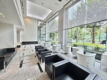 【東京都/新宿区市谷本村町】アトラス四谷レジデンス 共用部：こちらのスペースで一息休憩できます