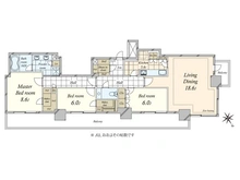 【東京都/品川区西五反田】アトラスタワー五反田 間取り図