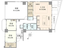 【東京都/文京区小石川】小石川ハイツ 間取り図