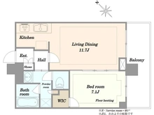 【東京都/新宿区西新宿】シティタワー新宿 間取り図